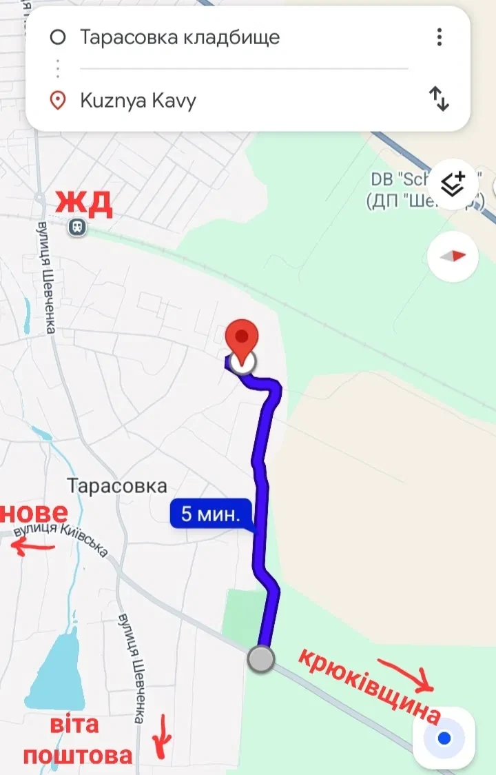 Ділянка 40 соток, Тарасівка: промислового призначення, два під'їзди - фото 2
