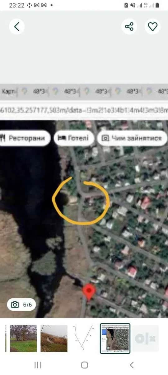 Ділянка 9 соток, Новоселівка: річка, електрика, свердловина - фото 1