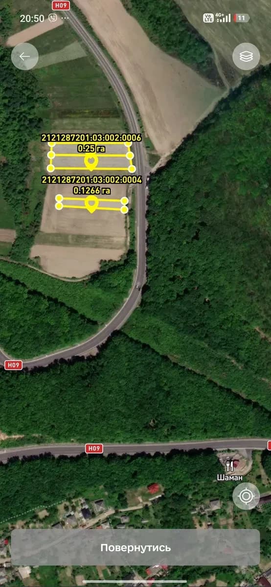 Ділянка 25 соток, Широке: біля дороги Н09, обмін на авто - фото 3