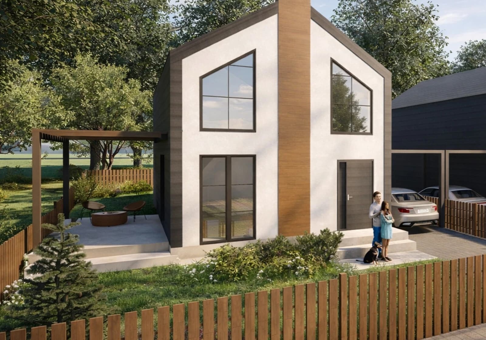 Будинок, Петриків: новобудова, газобетон, 3 спальні - фото 1