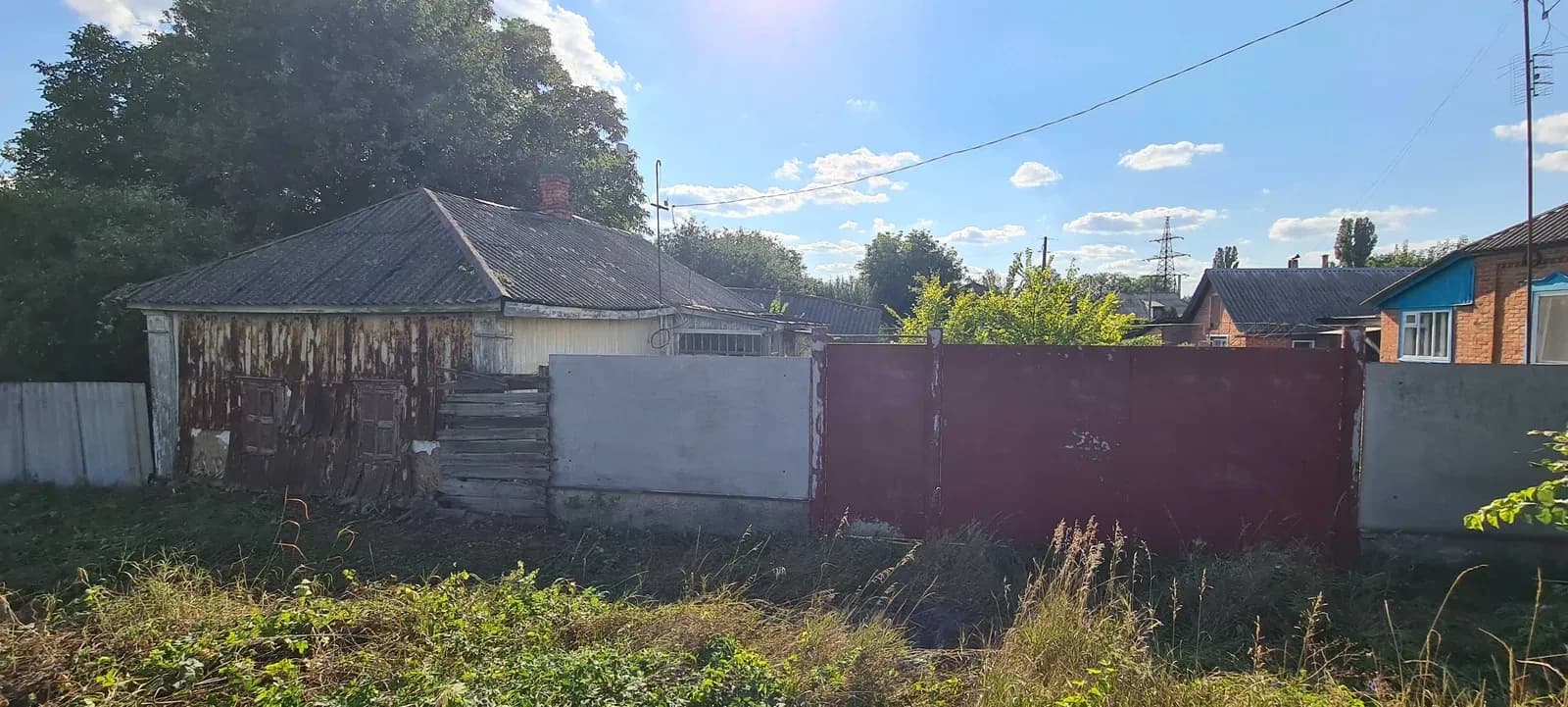 Ділянка 11 соток, Охтирка: під забудову, старий будинок - фото 2