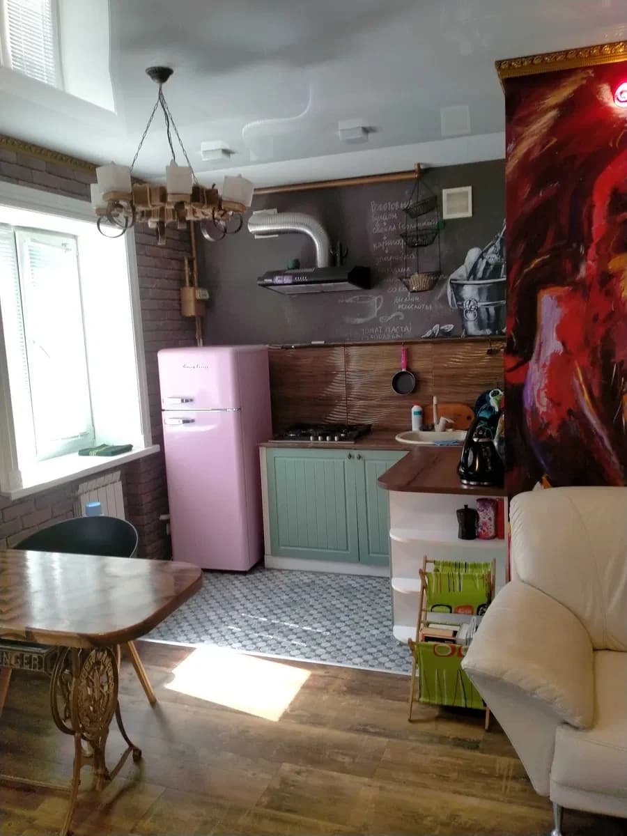 2-кімнатна квартира, Кременчук: ремонт LOFT, кухня-студія, центр - фото 4
