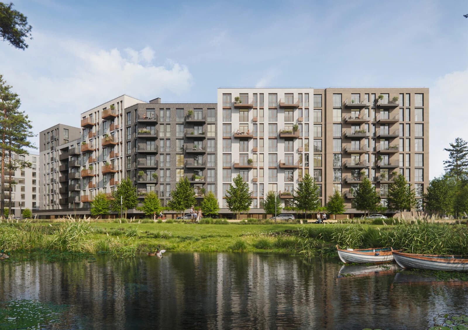 2-кімнатна квартира, Сокільники: здача у 2026, єОселя, озеро - фото 3