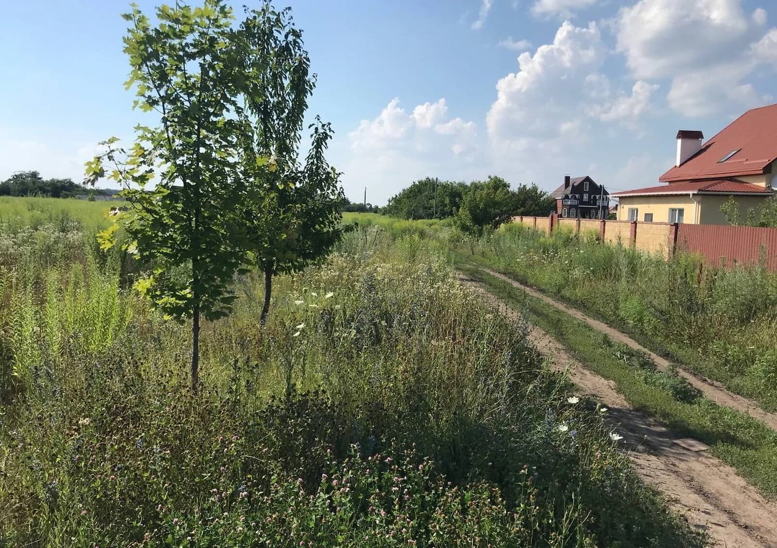 Ділянка 10 соток, Аеропорт: під житлову забудову, чорнозем - фото 1