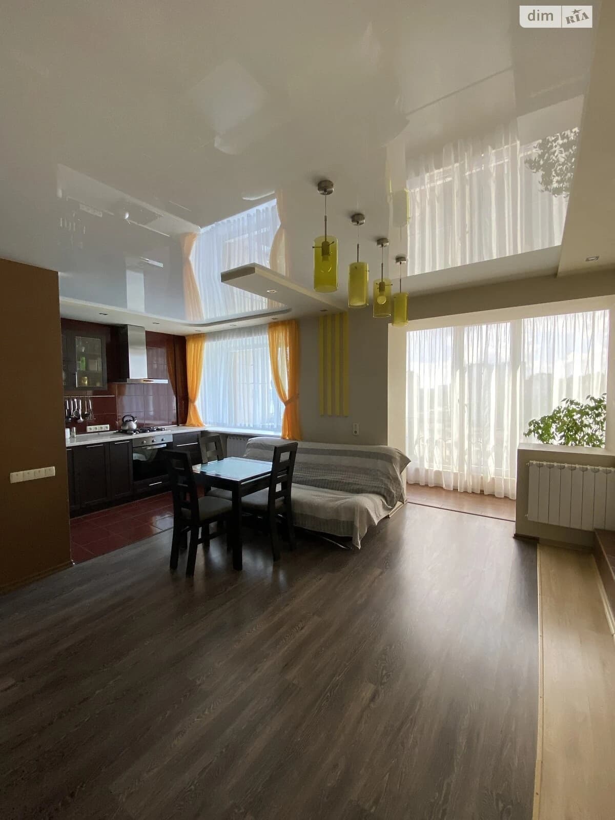 2-кімнатна квартира, Вознесенівський: кухня-студія, панорамні вікна - фото 1