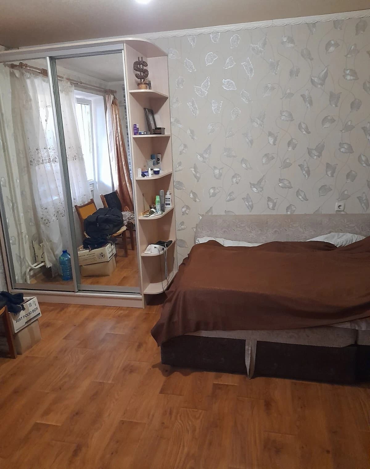 1-кімнатна квартира, Рубанівка: торг, цегляні стіни - фото 1