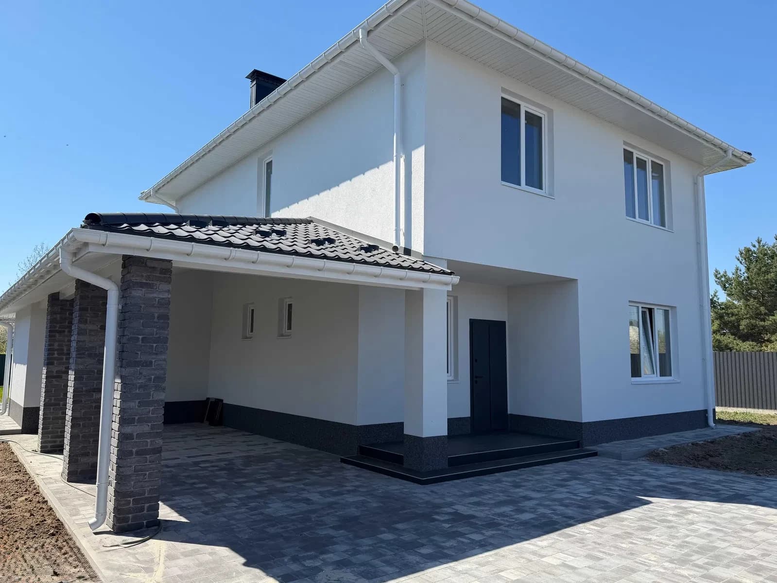 Будинок, Глеваха: на етапі будівництва, газоблок, власна котельня - фото 3