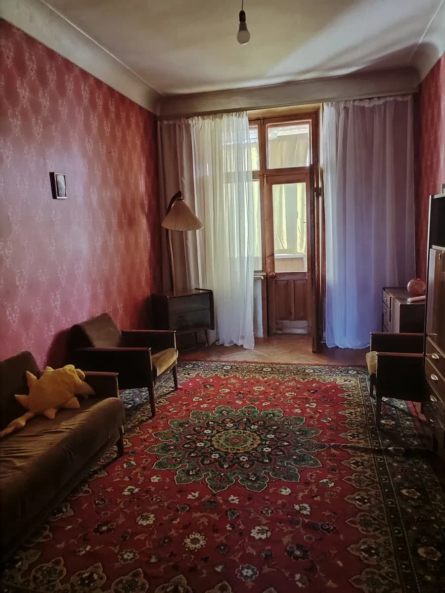 2-кімнатна квартира, Полтава: центр міста, окремі кімнати, балкон - фото 1