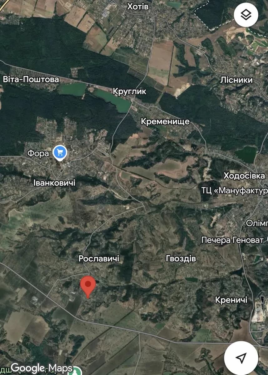Ділянка 8 соток, Рославичі: рівна форма, комунікації, торг - фото 2