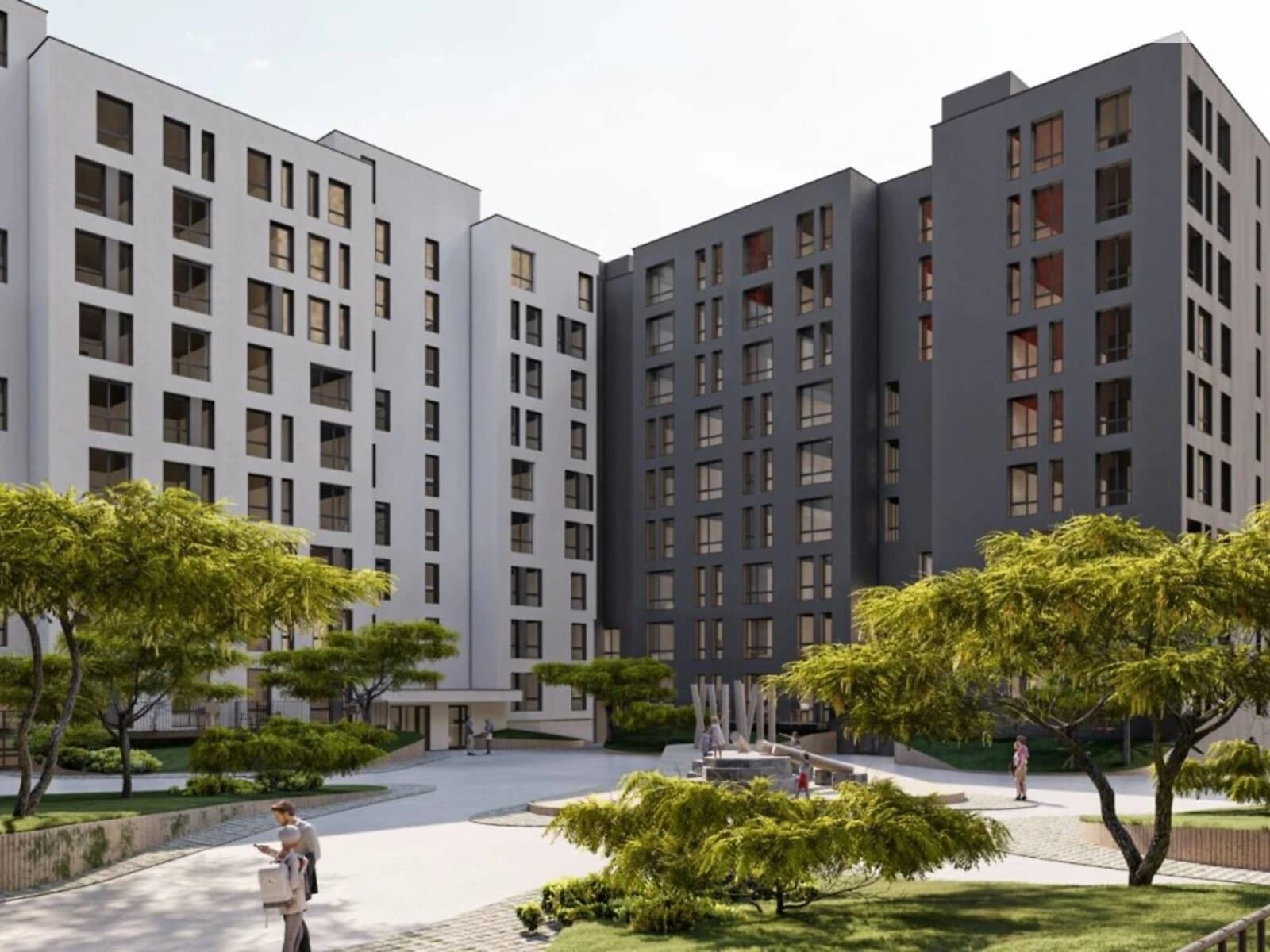 2-кімнатна квартира, Коновальця Чорновола: новобудова, здача в 2026 - фото 1