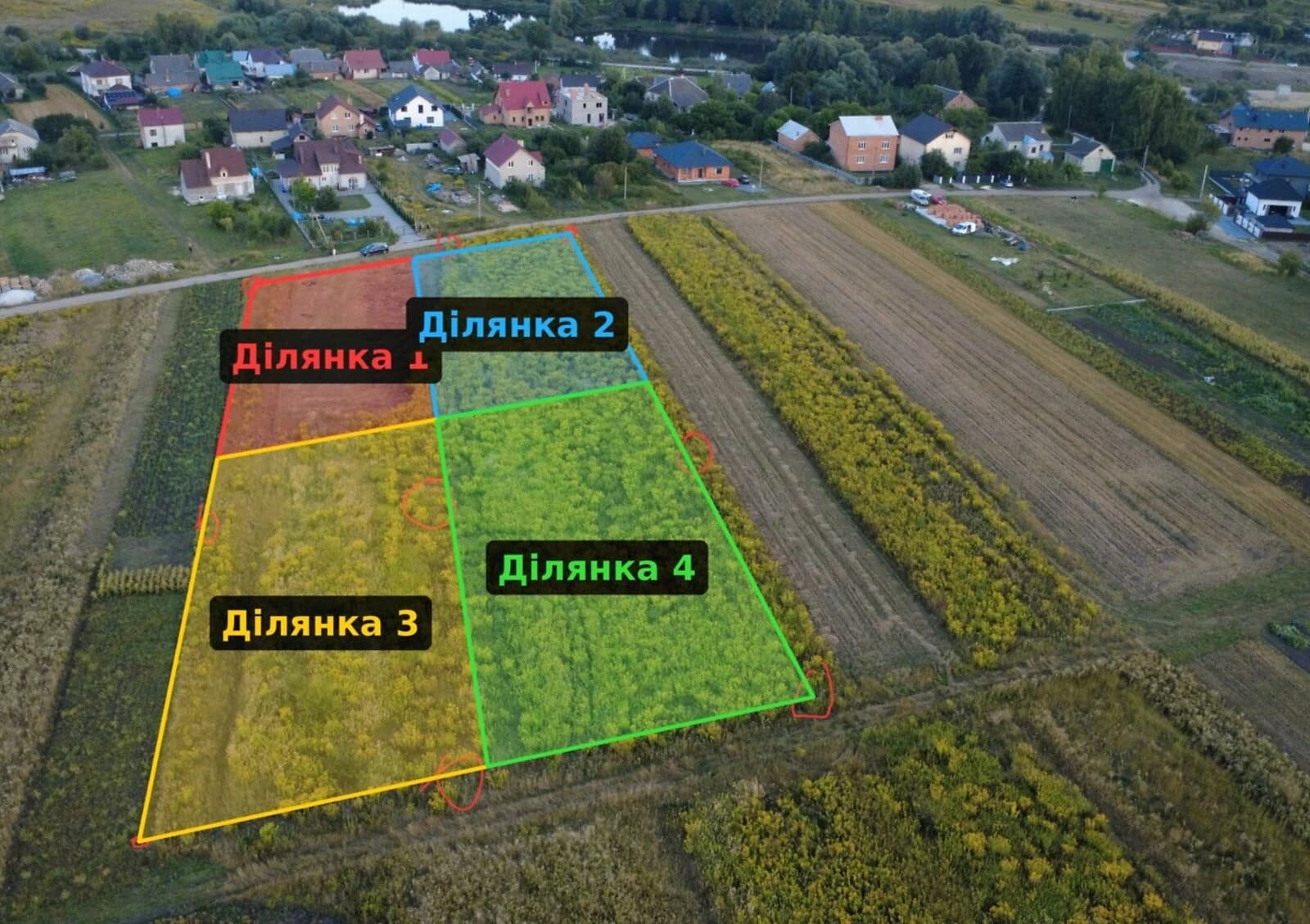 Ділянка 16 соток, Кротошин: під житлову забудову, свердловина - фото 3