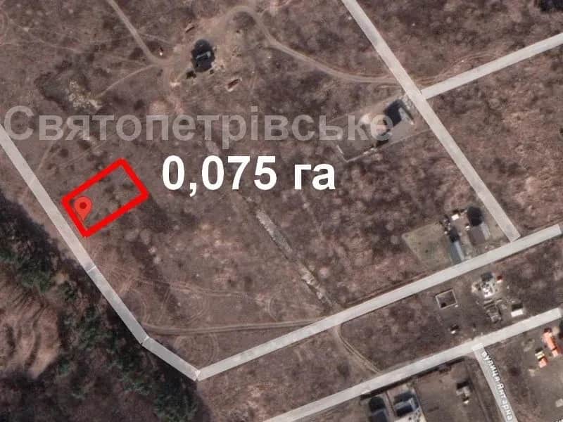 Ділянка 7,5 соток, Святопетрівське: під житлову забудову, 7 км до Києва - фото 2