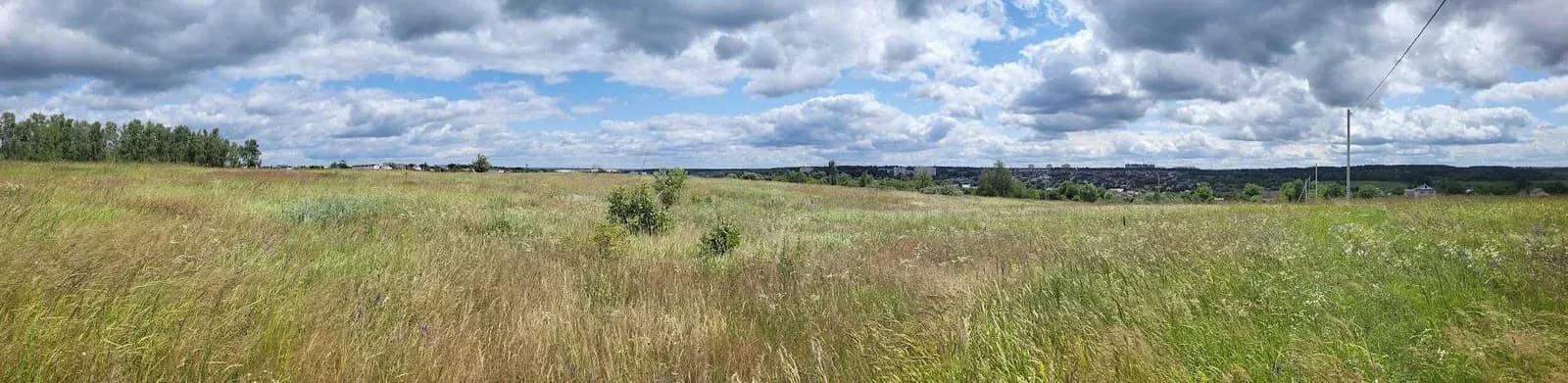 Ділянка 128 соток, Гостомель: під будівництво, панорамний вид, електрика - фото 3