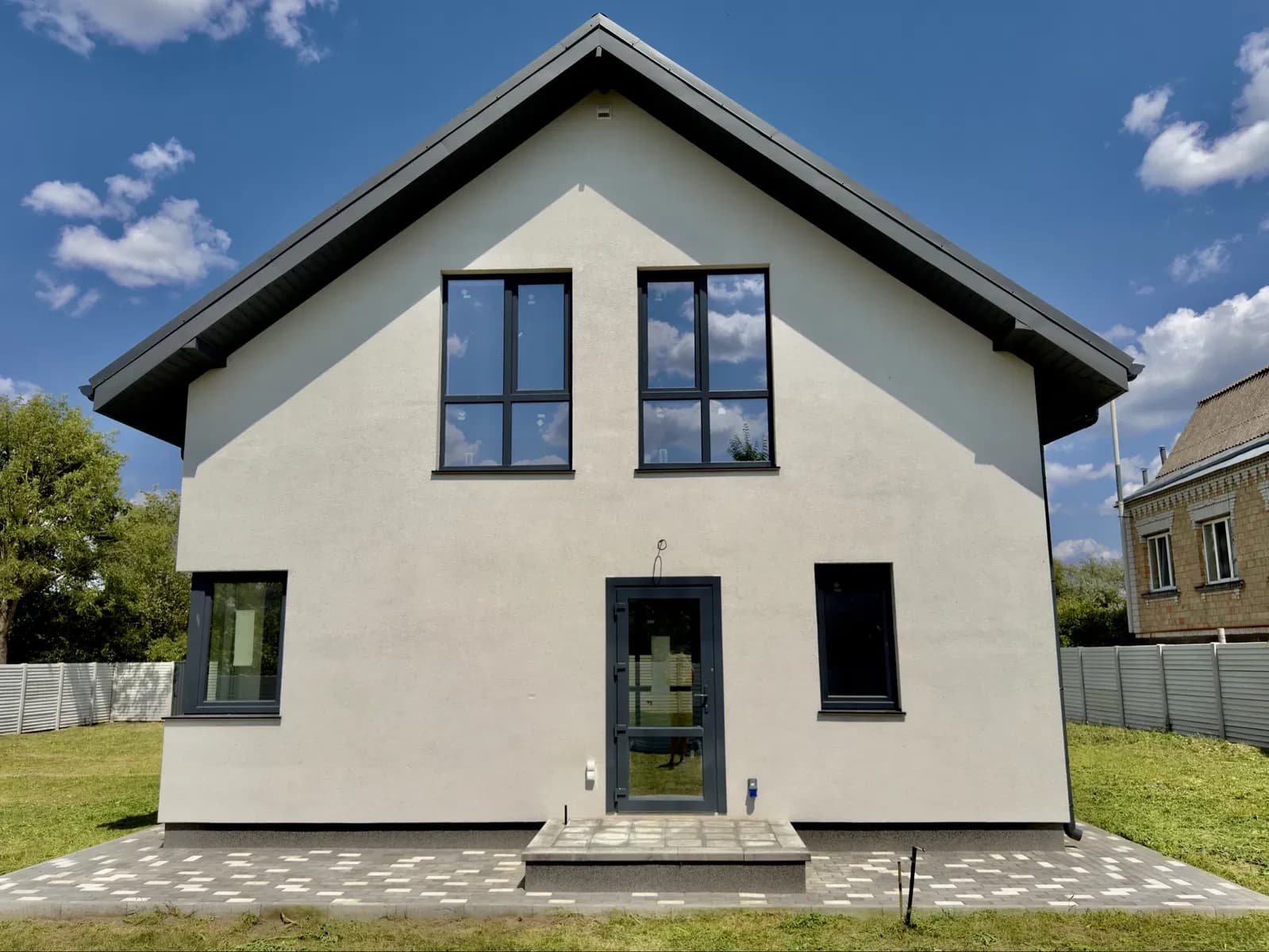 Будинок, Васильків: панорамні вікна, камін, тераса - фото 1