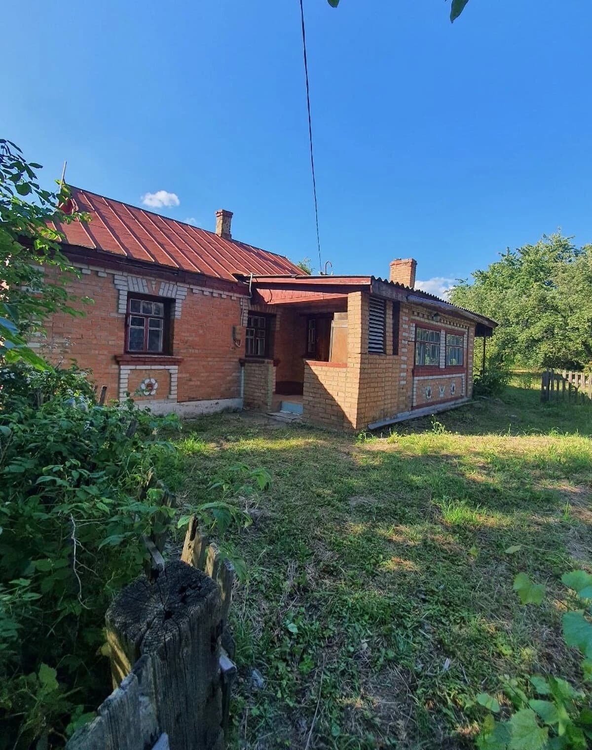 Ділянка 44.98 сотки, Лука-Мелешківська: сад і будинок, електрика - фото 1