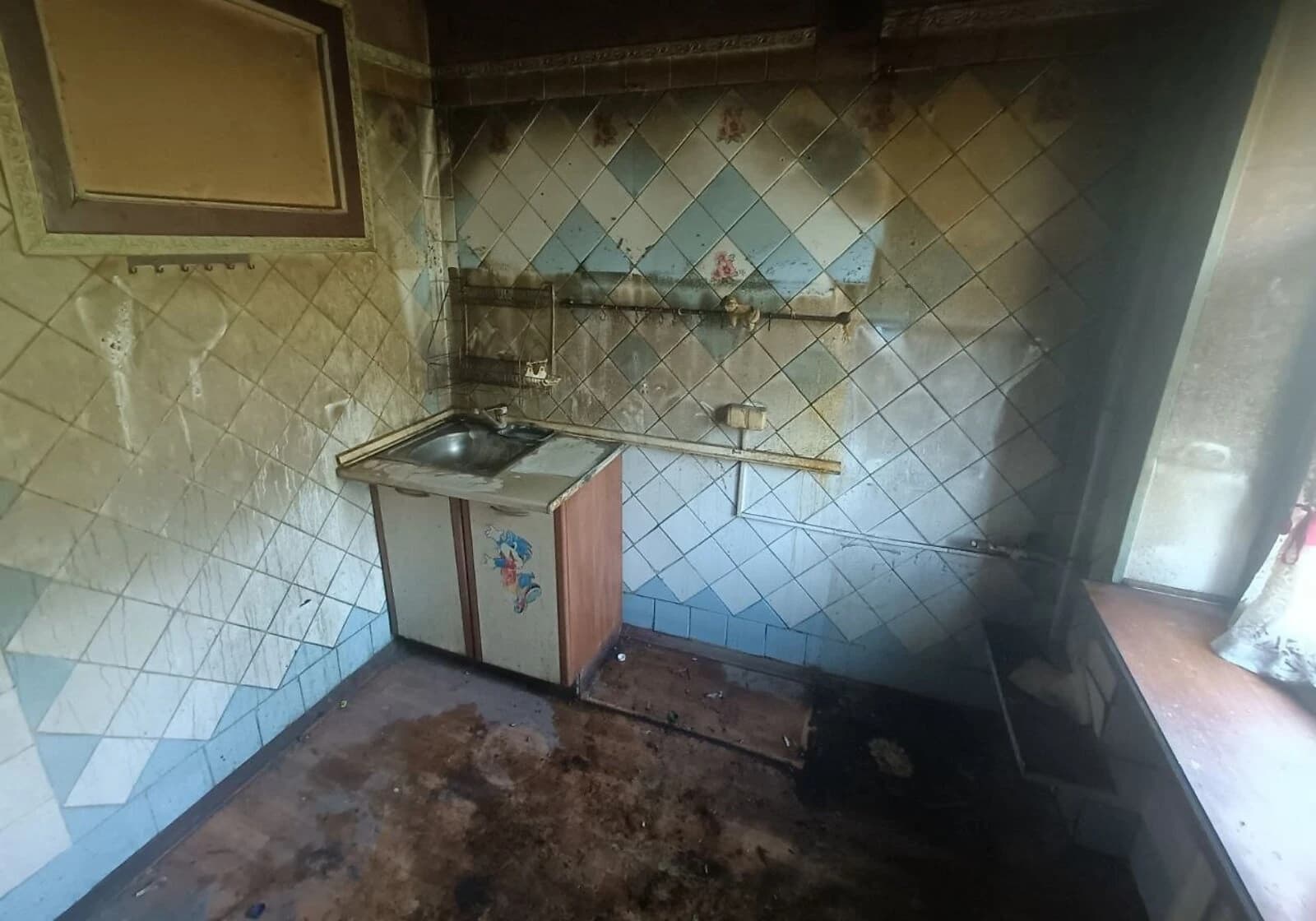 1-кімнатна квартира, Нові Дома: аварійний стан, торг можливий - фото 4