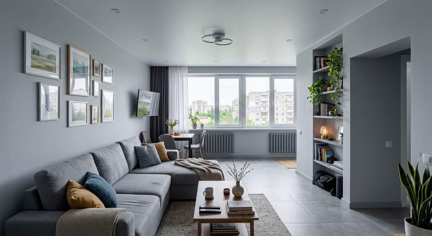 Сучасна 2-кімнатна квартира 57 м² у Києві – ваш ідеальний вибір - фото 1